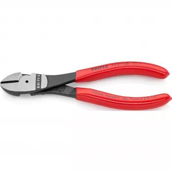 Knaibles diagonālās Knipex 74 01 160, hroma-vanādija tērauds, plastmasas rokturi
