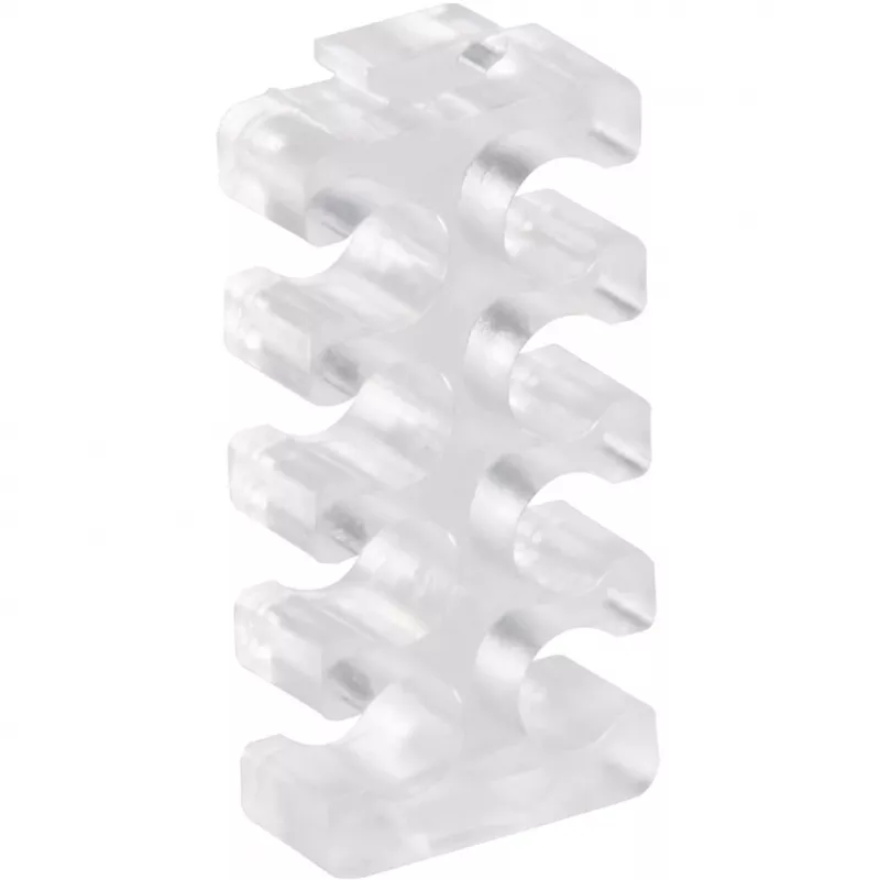 SilverStone SST-PP09, Kabeļu ķemmes komplekts, caurspīdīgs