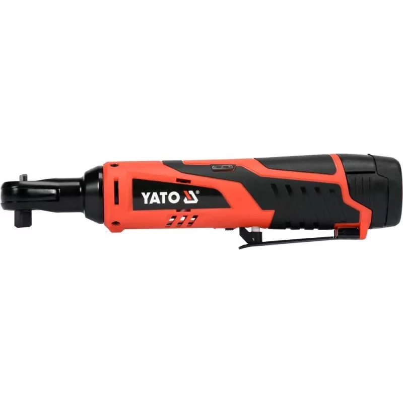 Bezvada triecienuzgriežņu atslēga YATO YT-82902 12V, 200 Nm, bezsuku motors, 3/8 collu piedziņa