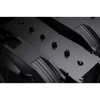 Noctua NH-D15 Chromax Pure Black CPU dzesētājs ar diviem 140mm ventilatoriem