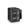 Fritieris SEVERIN FR 2468 S-Fry Duo Stack 2-in-1, dubultā groza dizains
