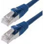 Tīkla kabelis Helos CAT6 S/FTP (PIMF) 0.25m Zils
