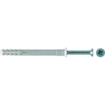 Naglu enkurs FISCHER N 6x80/50 S — 100 gab., modelis 048790