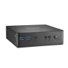 Shuttle XPC Nano PC NC40U, Intel Celeron 7305U, 1x HDMI, 1x DP, 1x USB-C/DP, 6x USB 3.2, 1x 2.5 collu slots, 2x M.2, 1x LAN, RAID, 24/7 nepārtraukta darbība, iesk. VESA un statīvs