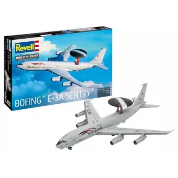 Plastmasas modelis REVELL Boeing E-3A Sentry 1:144 mēroga lidmašīnas saliekamais modelis