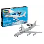 Plastmasas modelis REVELL Boeing E-3A Sentry 1:144 mēroga lidmašīnas saliekamais modelis