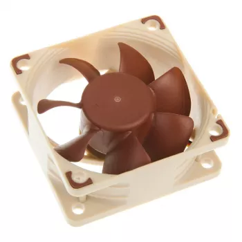 Datora korpusa ventilators Noctua NF-A6X25 FLX 60 mm, 12 V, 1600–3000 RPM, 29,2 m³/h, 0,61 mmH2O, SSO2 gultnis