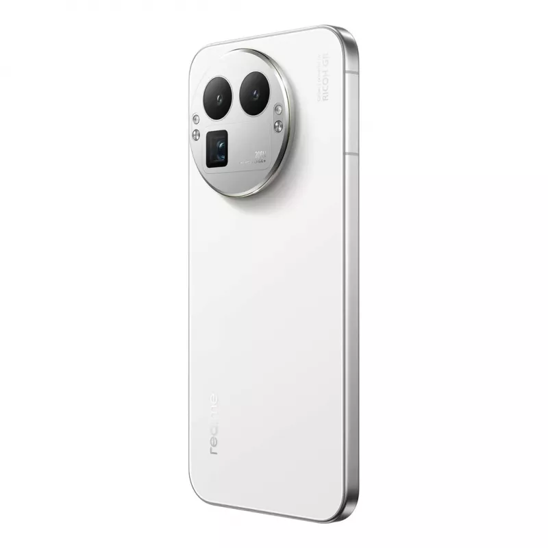 Viedtālrunis REALME GT 8 Pro 5G — 6.79 collu AMOLED 3136×1440, Snapdragon 8 Elite, 16 GB RAM, 512 GB, 50/200/50 MP, 7000 mAh, Balts