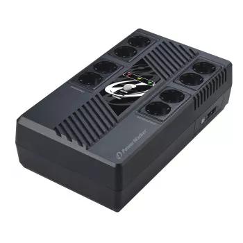 PowerWalker VI 1000 MS FR līnijas interaktīvais UPS 1000 VA 600 W 8 AC kontaktligzdas