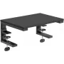 SpeaKa Professional SP-10938476 Monitora Paaugstinātājs 380 mm x 250 mm Augstuma diapazons: 236 mm (maks.) Melns