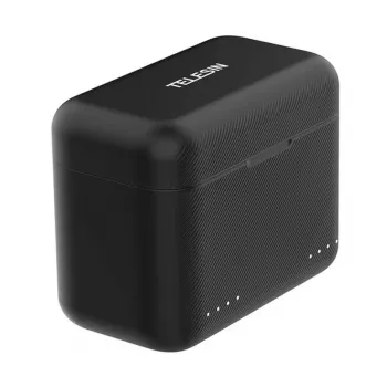 Telesin S0-BCG-07-TIS Divu slotu lādētājs ar karšu glabātavu Insta360 X4