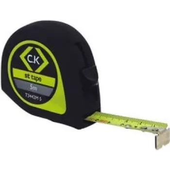 Mērlente c.k tools T3442M — 5 m tērauda mērlente