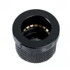 Adaptera savienotājs PHANTEKS EZ-FIT datora dzesēšanai, PETG, 16×16×12 mm, melns, 2 iepakojumā
