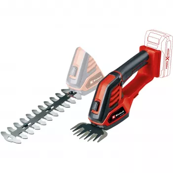 Einhell GE-CG 18/100 bezvadu zāles šķēres 8 mm 18 V Litija-jonu (Li-Ion) Melna, Sarkana