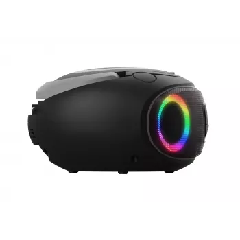 Denver TDB-212GR DAB+ mūzikas centrs ar CD atskaņotāju, DAB+/FM, Bluetooth, USB, AUX, pelēks