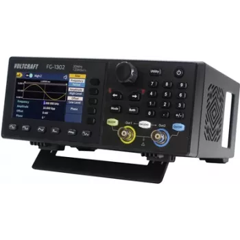 VOLTCRAFT FG-1302 Funkciju ģenerators, tīkla barošana, 1 µHz – 30 MHz, 2 kanāli, patvaļīgs (VC-13082820)