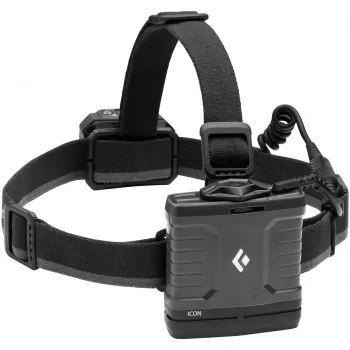 Black Diamond Icon 700 galvaslampa (melna)