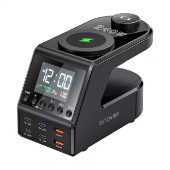 Modinātājs BlitzWolf BW-FW10 ar 2×USB-A un 4×USB-C portiem