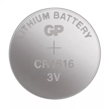 GP Battery Litija monētu elements 1 gab. blisterī CR 1616 (060.1616C1)
