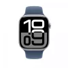 Apple MXLW3ZM/A Zila fluoroelastomēra siksniņa Apple viedpulkstenim 160-210 mm
