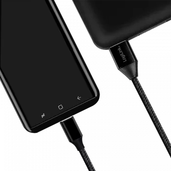 LogiLink USB kabelis - USB-C (tēviņš) uz USB (tēviņš) - USB 2.0 - 5 V - 3 A - 30 cm - Melns