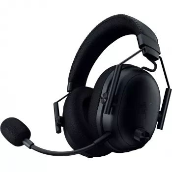 Razer BlackShark V3 Pro, spēļu austiņas melnas, ANC, 2,4 GHz USB dongle, Bluetooth, USB, 3,5 mm ligzda