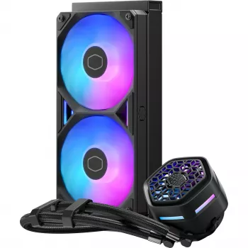 Šķidruma CPU dzesētājs Cooler Master MasterLiquid 240 Atmos II — 240mm radiators, VRM ventilators, RGB