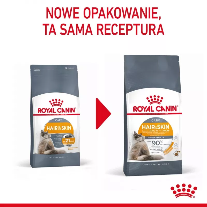 ROYAL CANIN Hair&Skin Care Adult - sausā barība kaķiem - 400g