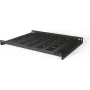SCHROFF 19''-Rack Shelf Stationary - 19 inch FACHB.STAT. 800T RAL7021 (21130305)