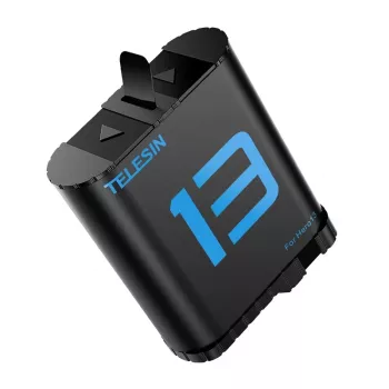 Telesin nomaiņas akumulators GoPro Hero 13 — 1900 mAh litija jonu baterija
