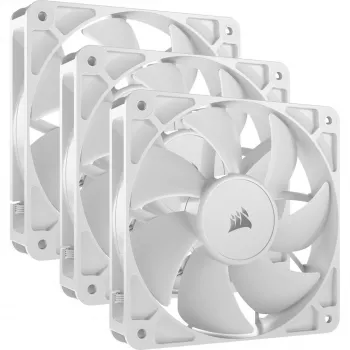 Korpusa ventilators Corsair RS120 12 cm balts 420–2100 RPM 0,2–4,15 mmH2O