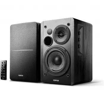 EDIFIER R1280DB aktīvie skaļruņi, 42 W, universāli, melni, bezvadu, 85 dB, 55–20000 Hz