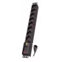 Pagarinātājs lestar LZRM 810 BW ar IEC 320 savienotāju, 5,0 m kabelis