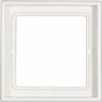 JUNG LS 981 WW sienas kontaktligzdas pārsegs balts duroplast 81×81 mm