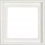 JUNG LS 981 WW sienas kontaktligzdas pārsegs balts duroplast 81×81 mm