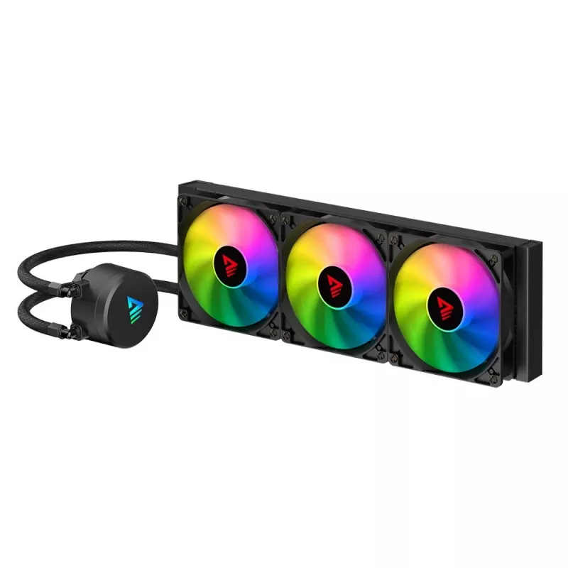 SAVIO VELOX 360mm šķidruma dzesētājs procesoram ar ARGB