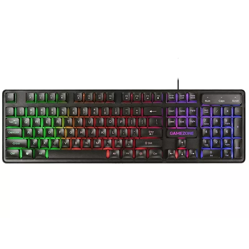 Spēļu tastatūras un peles komplekts Gamezone Boost USB
