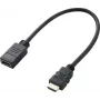 SpeaKa Professional SP-7870100 HDMI kabelis 0,3 m HDMI Type A (Standarta) Melns