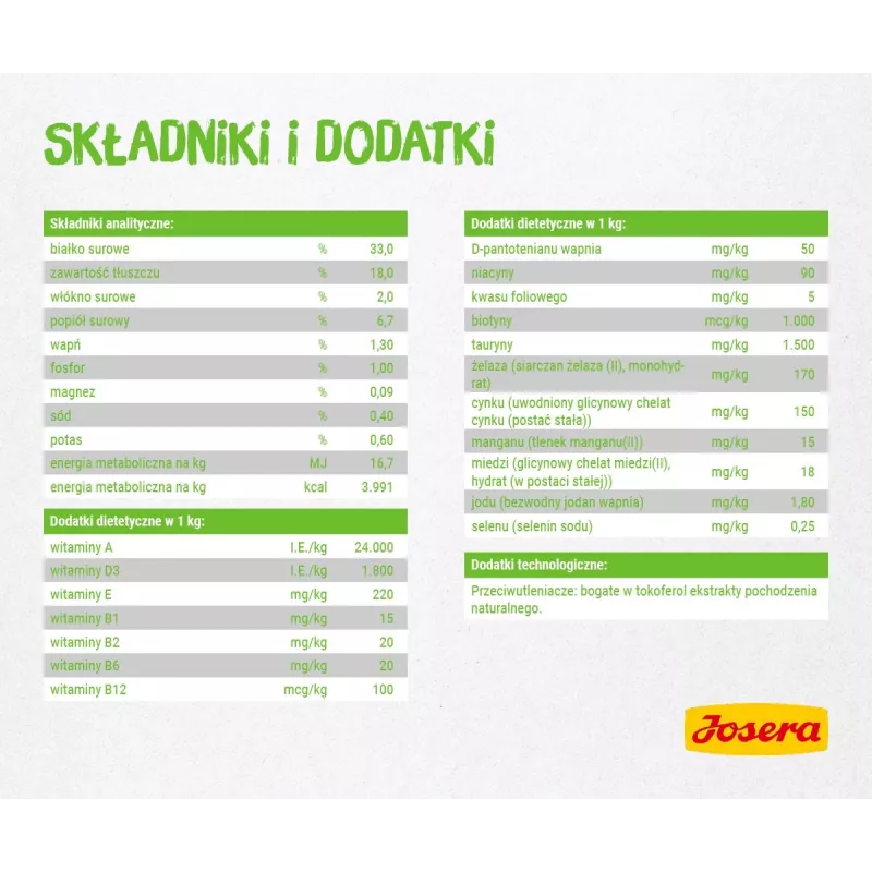 Josera SensiCat sausā barība kaķiem 2 kg Pieaugušie Aknas