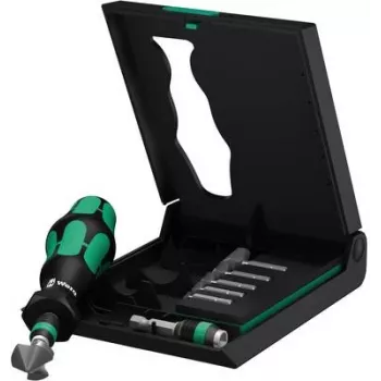 Wera padziļinātāja urbju komplekts 5 gab. 6,3 mm, 8,3 mm, 10,4 mm, 12,4 mm, 16,5 mm, 20,5 mm HSS 05104650001 1/4 inch (6,3 mm) 1 komplekts