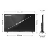 Sharp 50HL4265E 50 collu UHD Smart TV ar Google TV