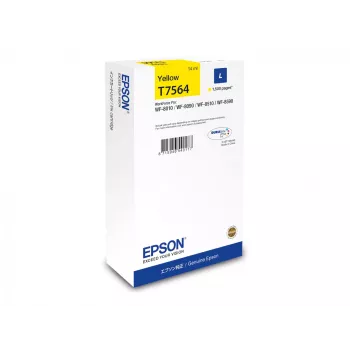 Epson C13T75644N oriģinālā tintes kasetne 1 gab. Augstas ražības dzeltena