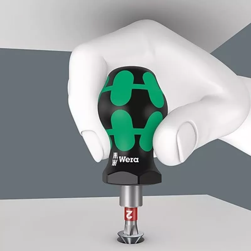 Wera Kraftform compact Stubby 1 daudzbitējs skrūvgriezis (05057471001)
