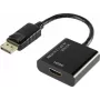 Video pārveidotājs Renkforce DisplayPort uz HDMI, 1407508, melns