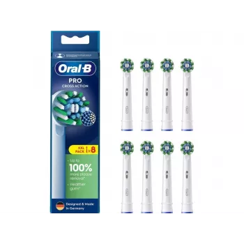 Oral-B EB50RX-8 CrossAction nomaināmās galviņas, 8 gab.