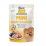Slapjā suņu barība Brit Mini Trusis & Lasis 85 g — BRIT Care bezgraudu, bezglutēna, pieaugušiem mazo šķirņu suņiem