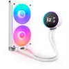 Nzxt RL-KR24E-W2 šķidruma dzesēšanas komplekts balts