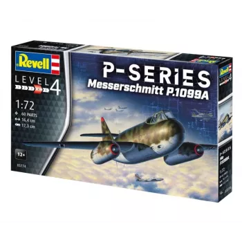 Plastmasas lidmašīnas modelis REVELL Messerschmitt P.1099A-P-SER mērogā 1/72