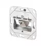 METZ CONNECT 130B12D11200-E - RJ-45 - 6a - Metallisch - 69,9 mm - 40,5 mm - 69,9 mm