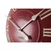 NeXtime klok 3083ro London Roman, Ø34.5 cm, sienas, sarkans/balts